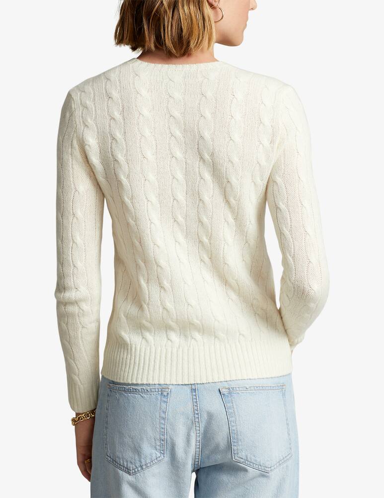 rinascente Polo Ralph Lauren Julianna long sleeve pullover - White