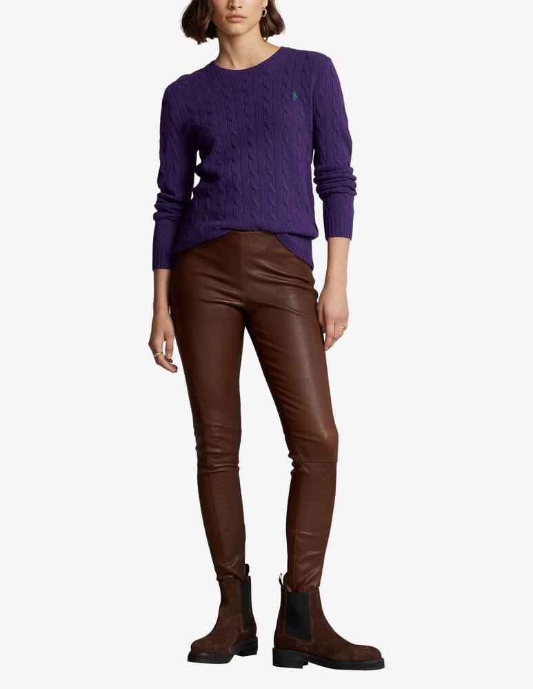 rinascente Polo Ralph Lauren Julianna long sleeve pullover - Violet