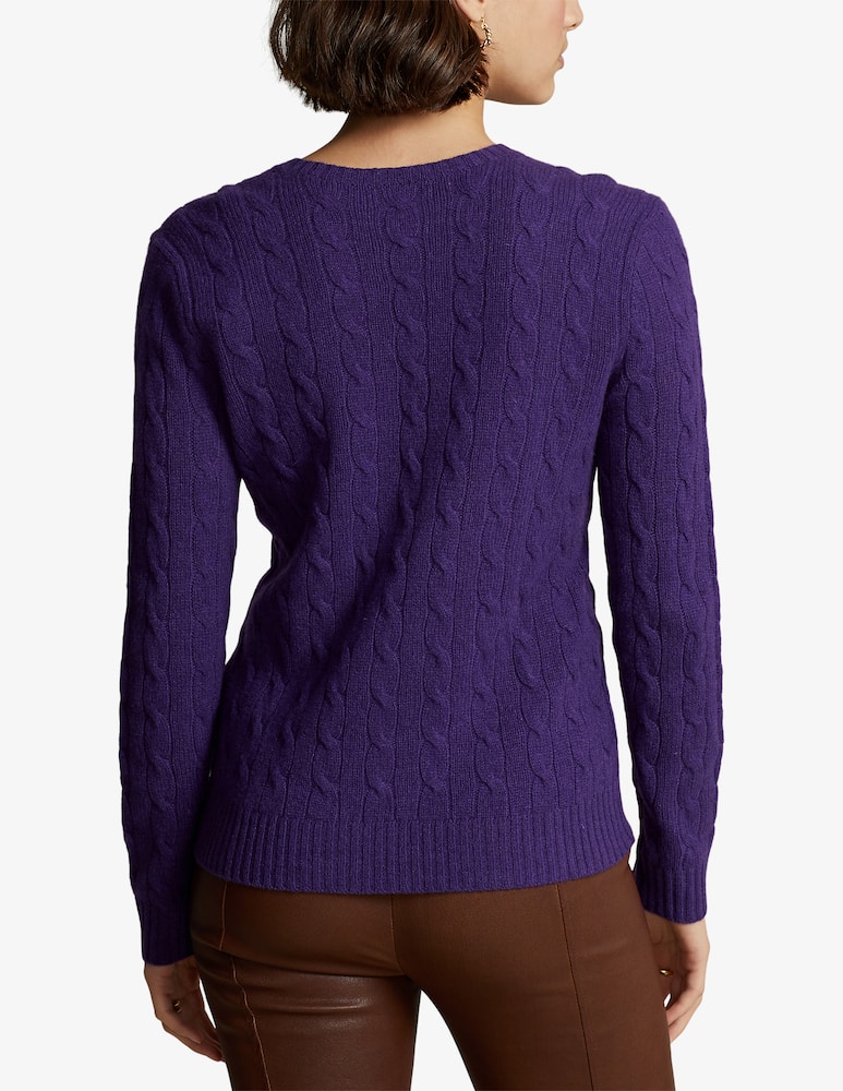 rinascente Polo Ralph Lauren Julianna long sleeve pullover - Violet