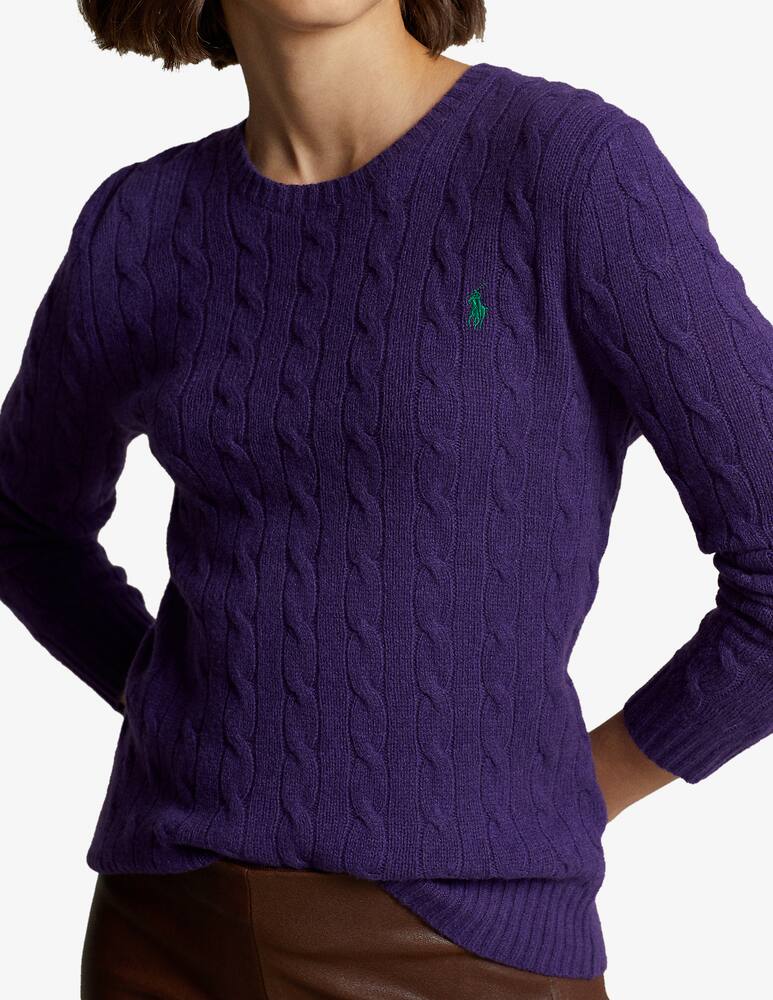 rinascente Polo Ralph Lauren Julianna long sleeve pullover - Violet