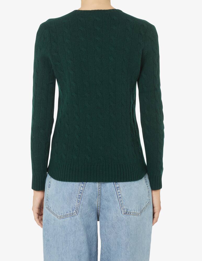 Polo Ralph Lauren Maglione in lana Kimberly - Verde - immagine 3