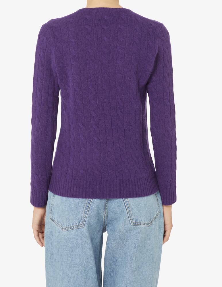 rinascente Polo Ralph Lauren Kimberly wool jumper - Violet
