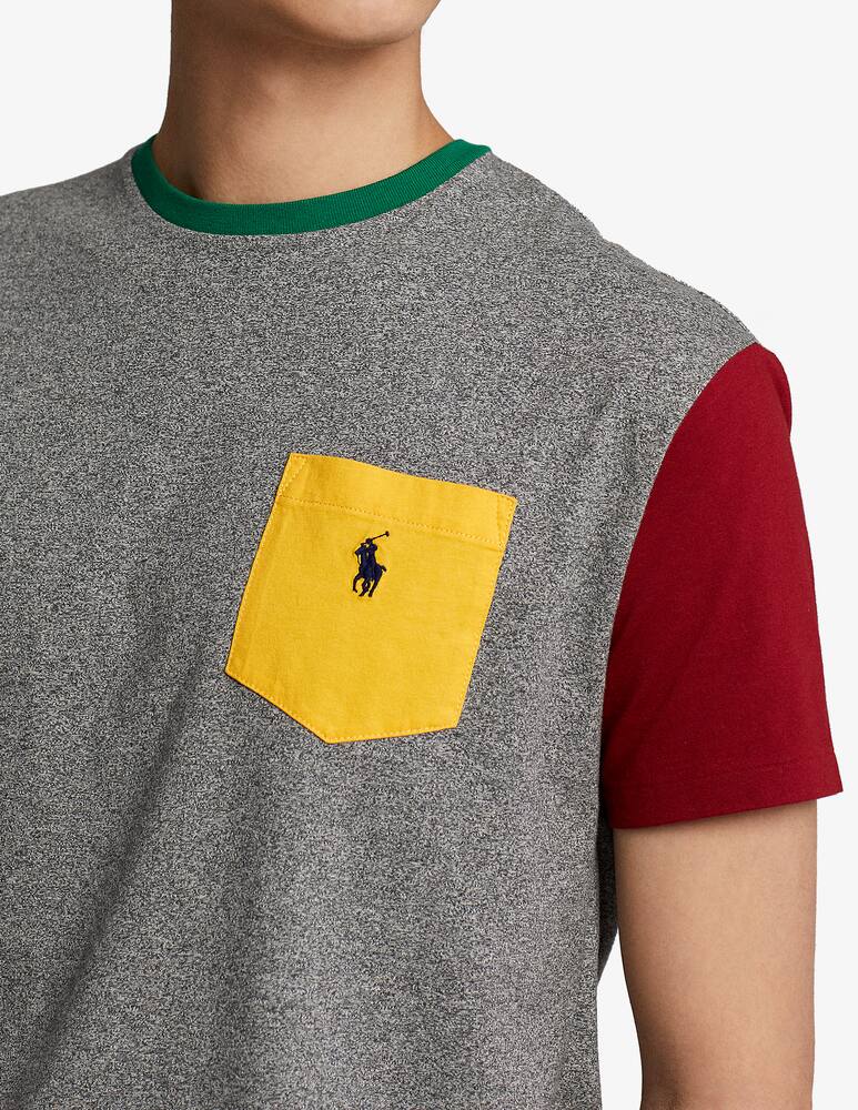 rinascente Polo Ralph Lauren Color block pocket t-shirt - Multicolor