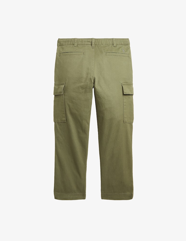 rinascente Polo Ralph Lauren Pantaloni cargo in chino stretch - Oliva