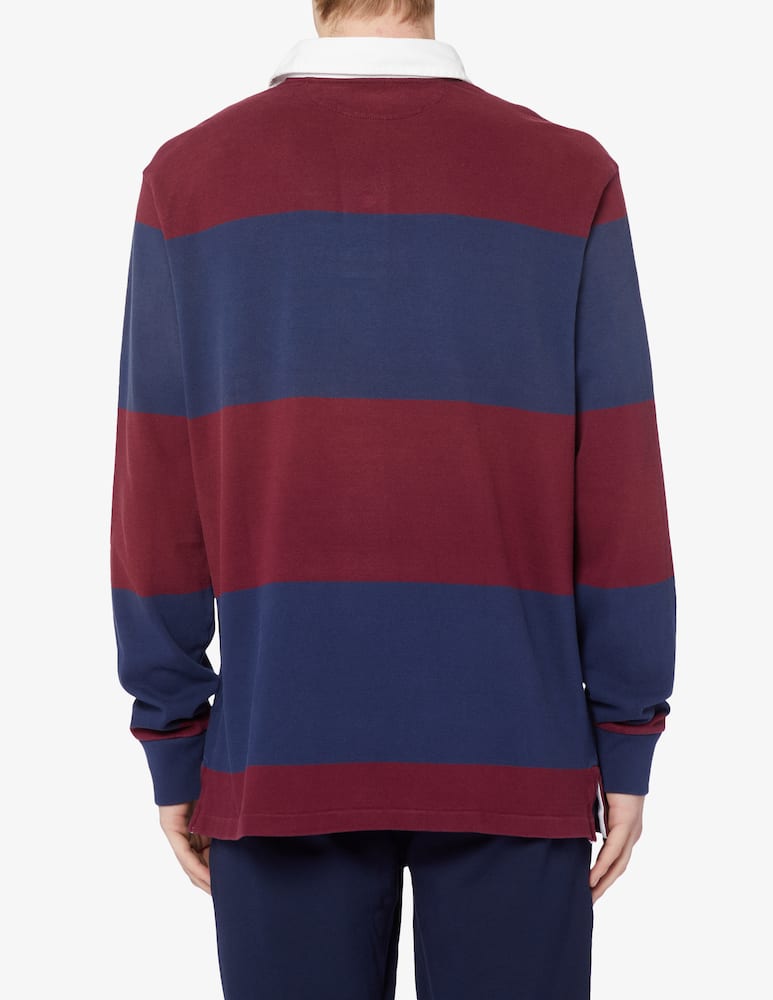 rinascente Polo Ralph Lauren Polo manica lunga rugby a righe - Blu