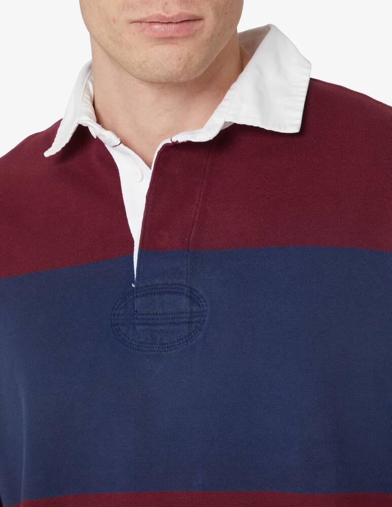 rinascente Polo Ralph Lauren Polo manica lunga rugby a righe - Blu