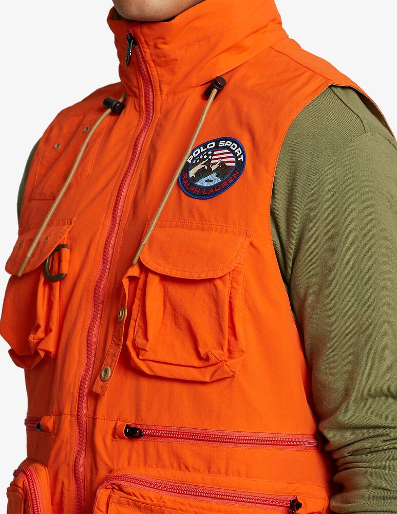 Polo Ralph Lauren Hitech sport gilet - Orange - picture 4 Polo Ralph Lauren Hitech sport gilet - Orange - picture 4