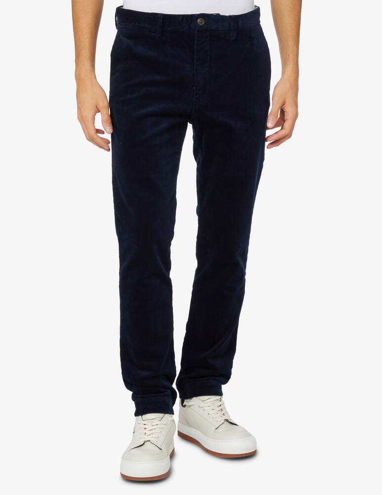rinascente Polo Ralph Lauren Pants chino flat velvet - Blue