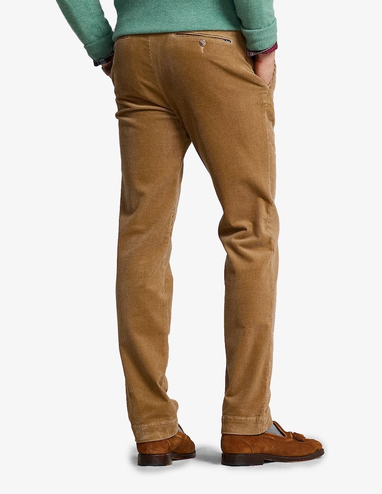rinascente Polo Ralph Lauren Pants chino flat velvet - Brown