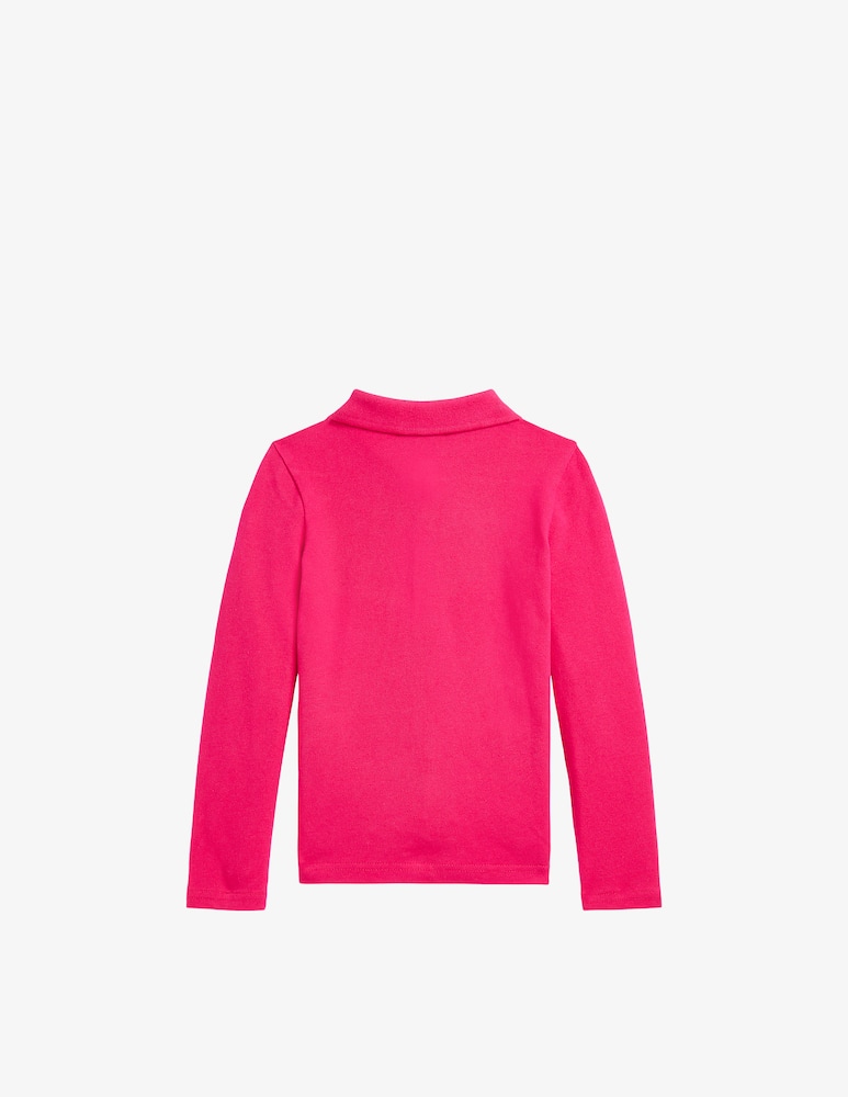 rinascente Polo Ralph Lauren Polo a maniche lunghe in cotone - Rosa