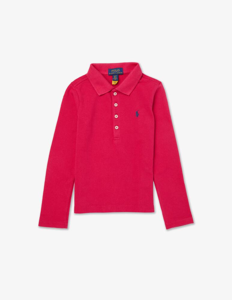 rinascente Polo Ralph Lauren Polo a maniche lunghe in cotone - Rosa