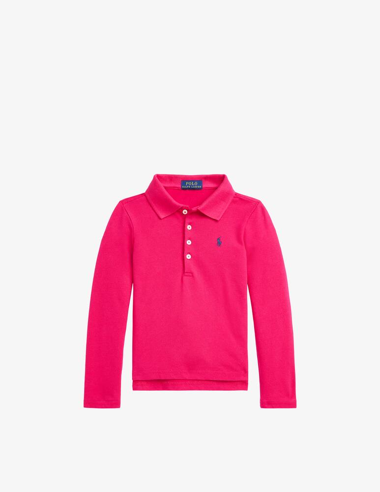 rinascente Polo Ralph Lauren Polo a maniche lunghe in cotone - Rosa