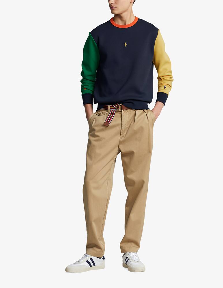 Polo Ralph Lauren Double knit tech color block sweater - Multicolor - picture 2 Polo Ralph Lauren Double knit tech color block sweater - Multicolor - picture 2