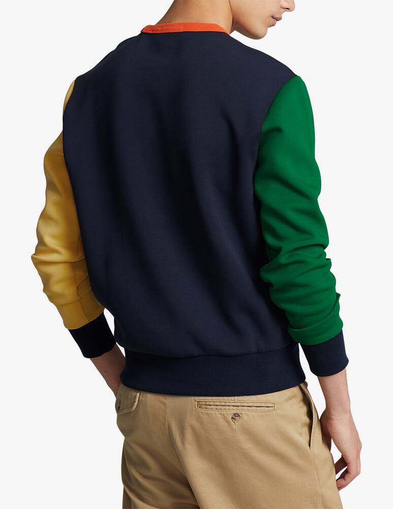 Polo Ralph Lauren Double knit tech color block sweater - Multicolor - picture 3 Polo Ralph Lauren Double knit tech color block sweater - Multicolor - picture 3