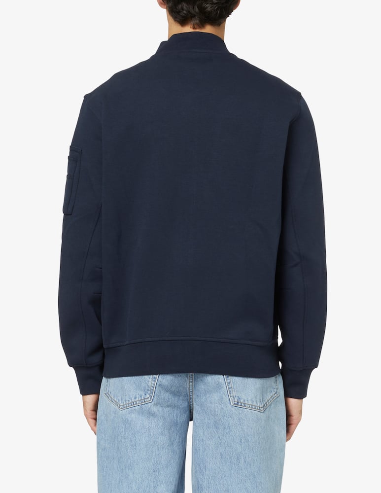 rinascente Polo Ralph Lauren Double knit tech zip sweater - Blue