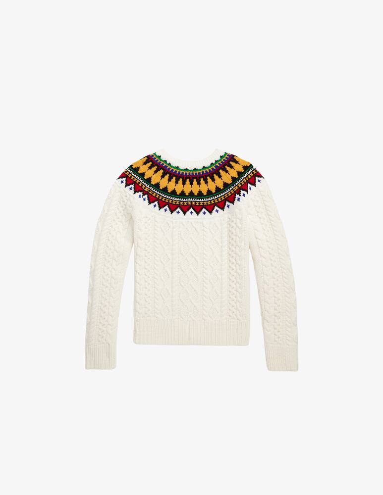 rinascente Polo Ralph Lauren Maglione fair isle - Bianco