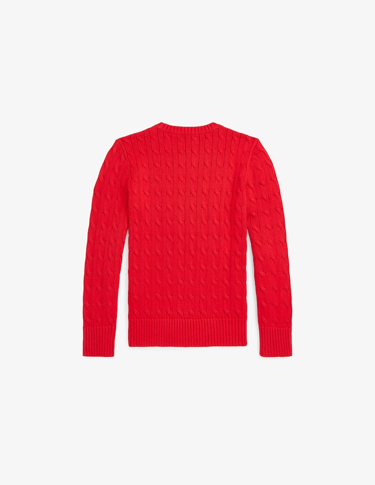 Polo Ralph Lauren Maglia in cotone a trecce - immagine 2 Polo Ralph Lauren Maglia in cotone a trecce - immagine 2