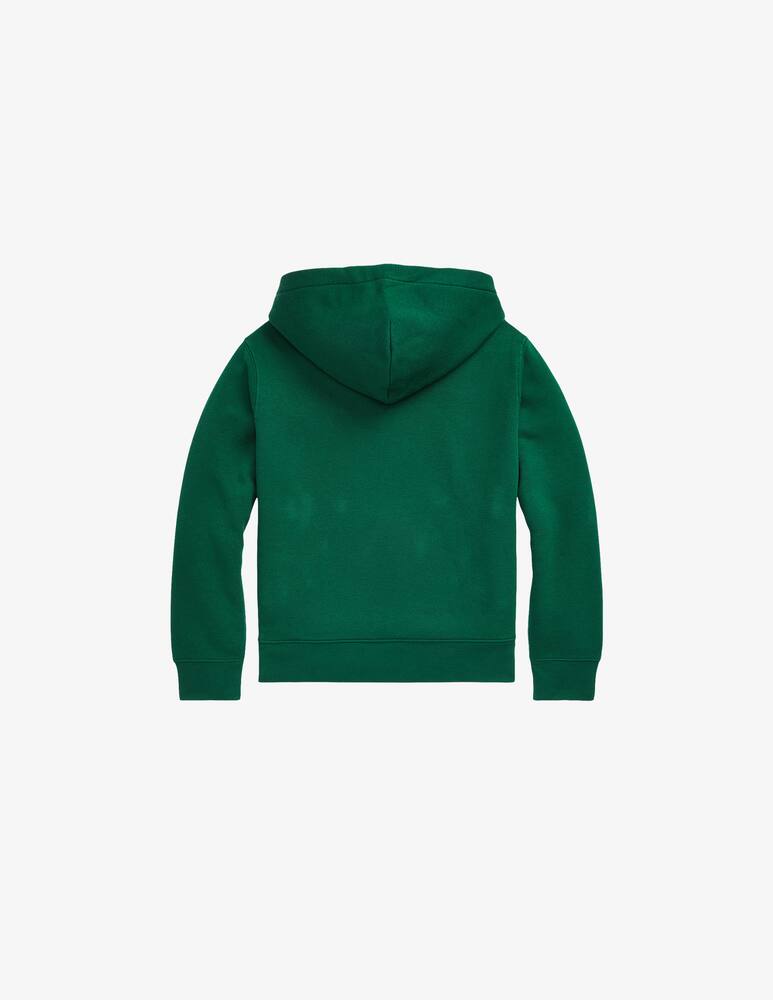 Polo Ralph Lauren Felpa in cotone con cappuccio - Verde - immagine 2 Polo Ralph Lauren Felpa in cotone con cappuccio - Verde - immagine 2