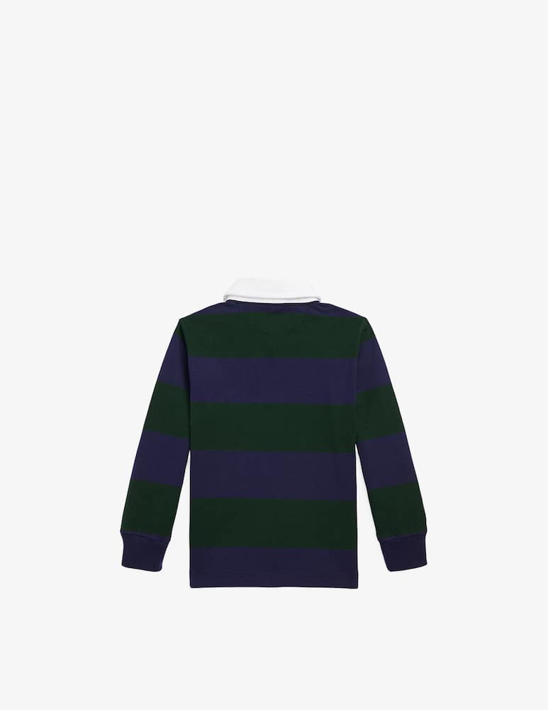 rinascente Polo Ralph Lauren Striped cotton jersey rugby shirt - Green