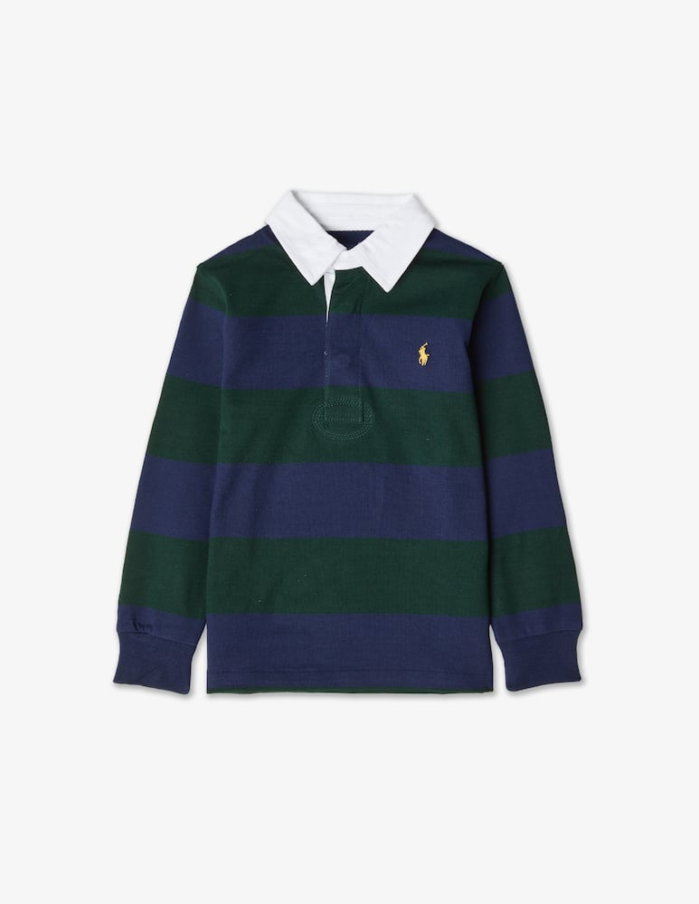 rinascente Polo Ralph Lauren Striped cotton jersey rugby shirt - Green