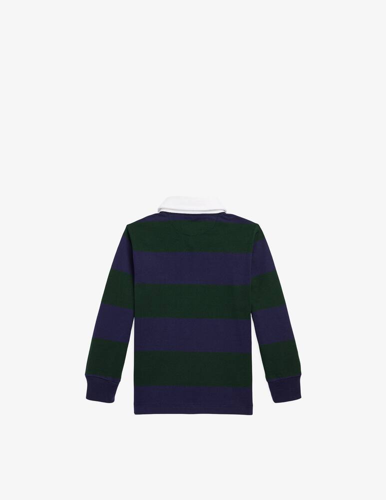 Polo Ralph Lauren Striped jersey rugby shirt - Grey - picture 2 Polo Ralph Lauren Striped jersey rugby shirt - Grey - picture 2