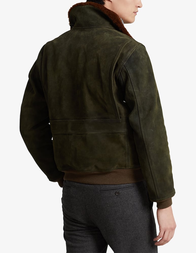 rinascente Polo Ralph Lauren Shearling jacket - Green