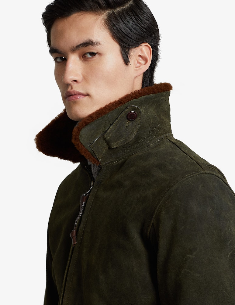 rinascente Polo Ralph Lauren Shearling jacket - Green