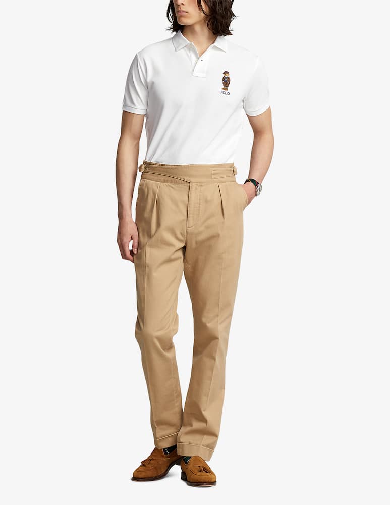 rinascente Polo Ralph Lauren Polo manica corta cust bear country - Bianco