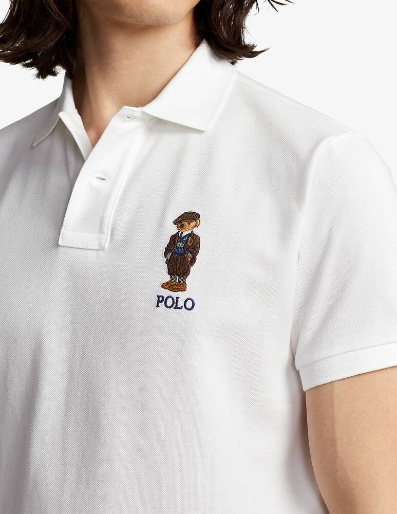 rinascente Polo Ralph Lauren Polo manica corta cust bear country - Bianco
