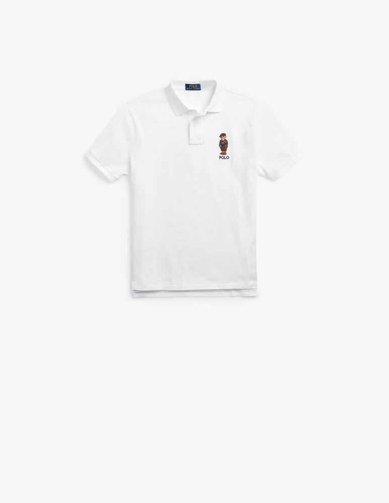rinascente Polo Ralph Lauren Polo manica corta cust bear country - Bianco