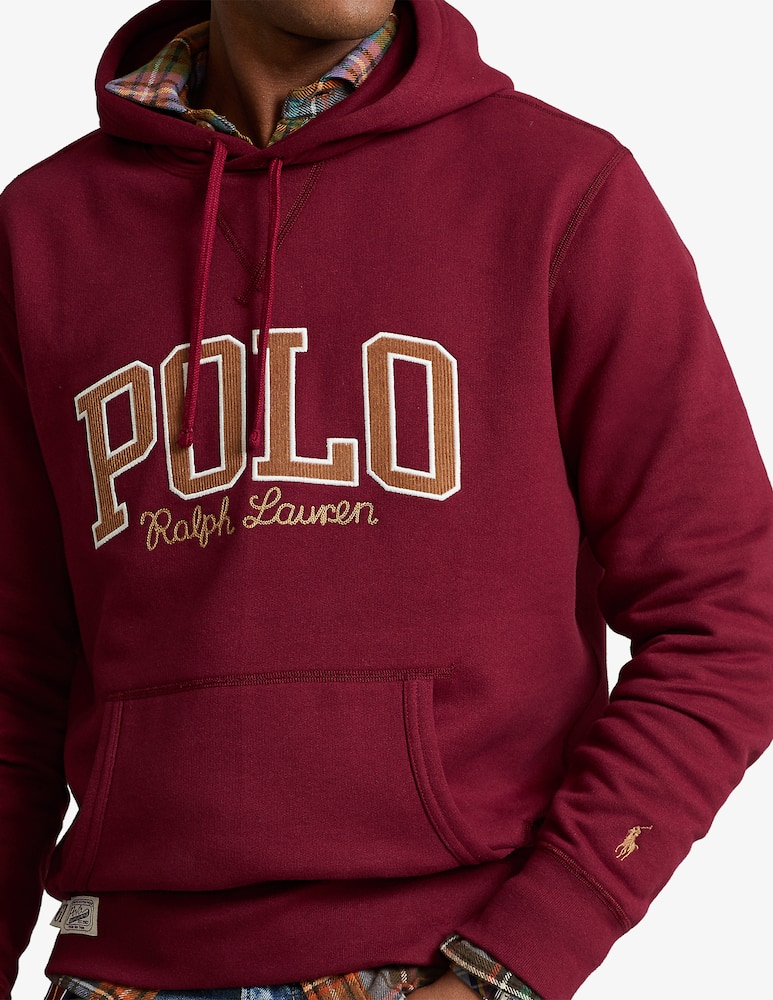 rinascente Polo Ralph Lauren Logo hoodie - Red
