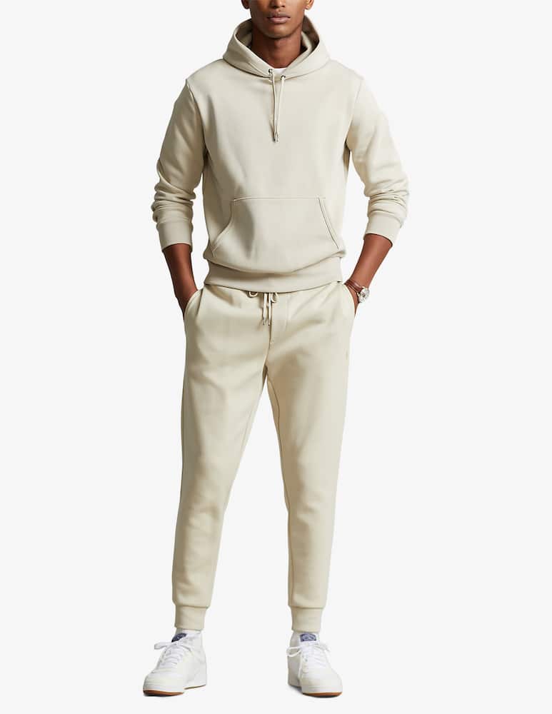 rinascente Polo Ralph Lauren Double knit tech pp central hoodie - Beige