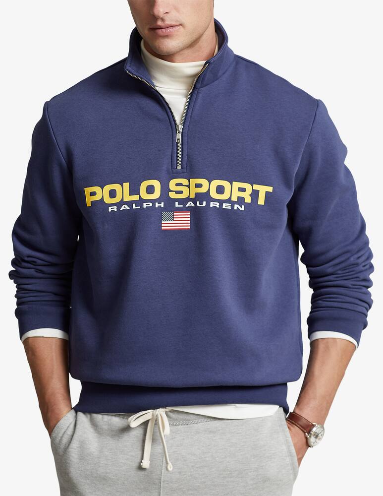 Polo Ralph Lauren Maglia sportiva con cerniera - Blu - immagine 1 Polo Ralph Lauren Maglia sportiva con cerniera - Blu - immagine 1