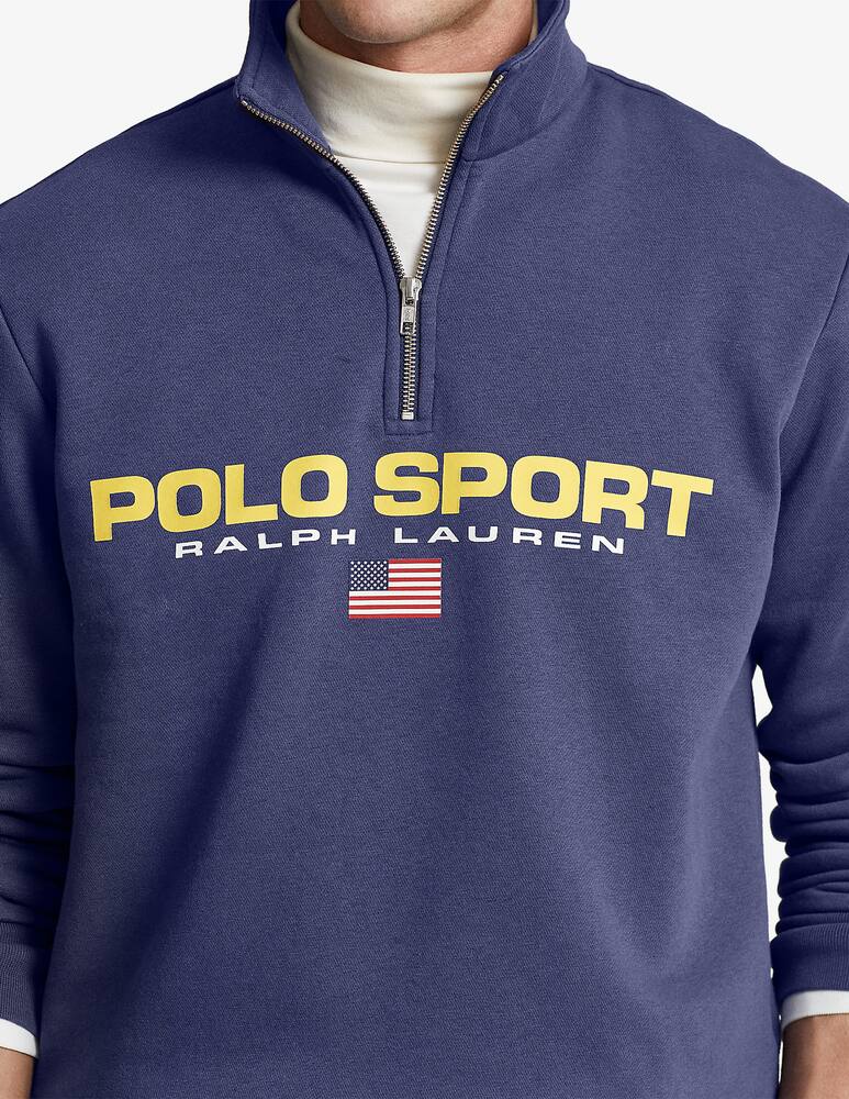 rinascente Polo Ralph Lauren Zipped sport jumper - Blue