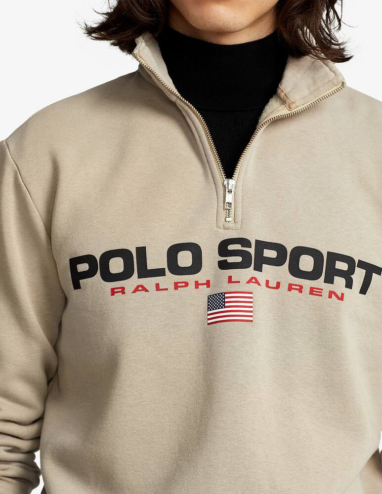rinascente Polo Ralph Lauren Zipped sport jumper - Beige