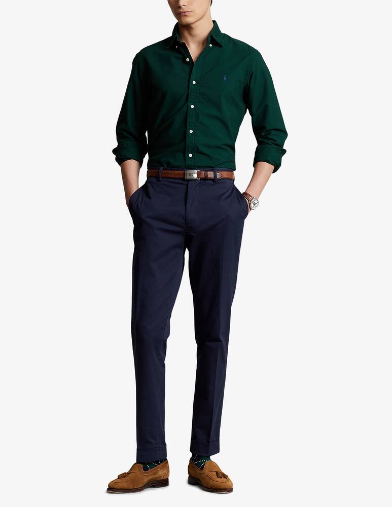 rinascente Polo Ralph Lauren Oxford custom bd shirt - Green