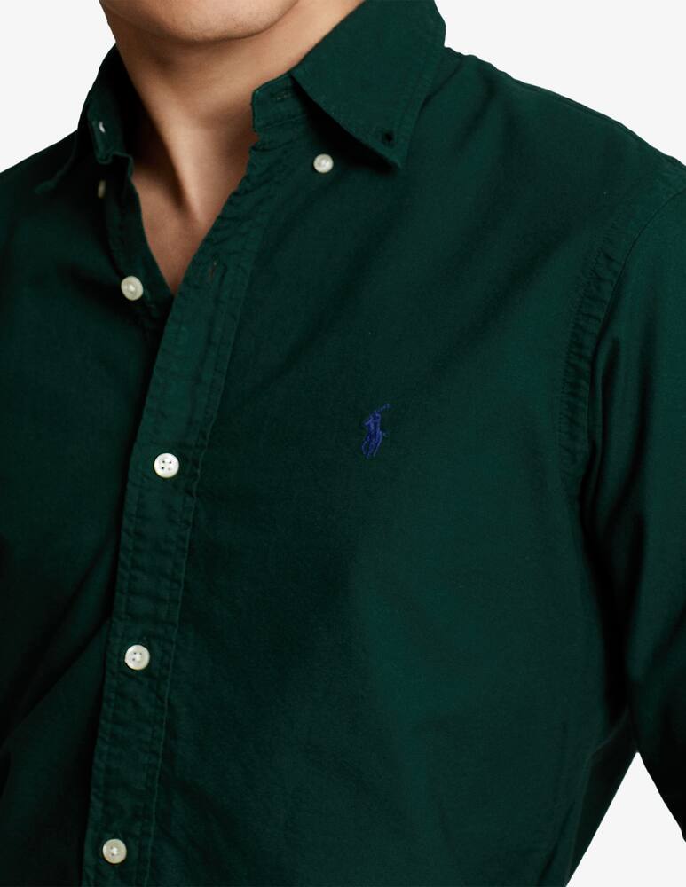 rinascente Polo Ralph Lauren Oxford custom bd shirt - Green