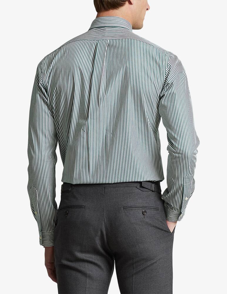 rinascente Polo Ralph Lauren Slim bd popeline striped shirt - Green