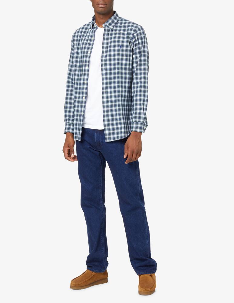 rinascente Polo Ralph Lauren Camicia custom bd pop a quadri multi - Blu