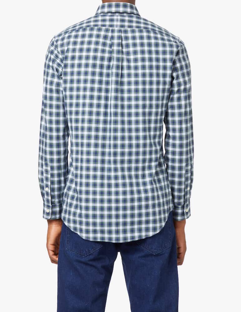 rinascente Polo Ralph Lauren Camicia custom bd pop a quadri multi - Blu