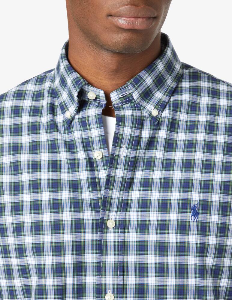 rinascente Polo Ralph Lauren Camicia custom bd pop a quadri multi - Blu