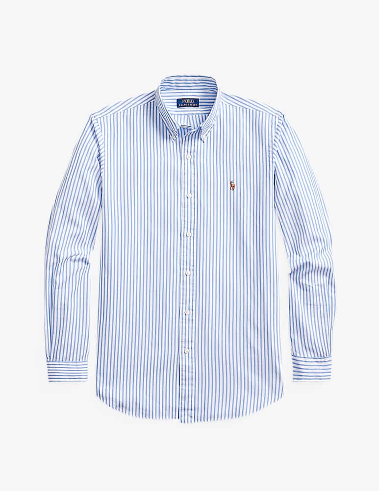 rinascente Polo Ralph Lauren Striped oxford stretch shirt 