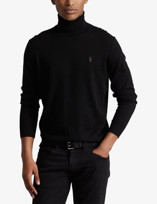 Maglione Dolcevita Uomo RED BRIDGE, Lavorato A Maglia Fine, Slim Fit, Morbido, In Misto Cotone E Poliacrilico (50%/50%), Manica Lunga, Collezione Autunno/inverno, Colore Base