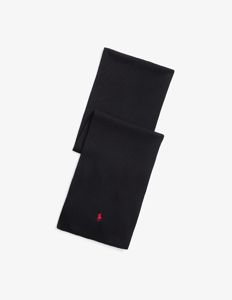 Polo Ralph Lauren Sciarpa a coste con logo - immagine 1 Polo Ralph Lauren Sciarpa a coste con logo - immagine 1