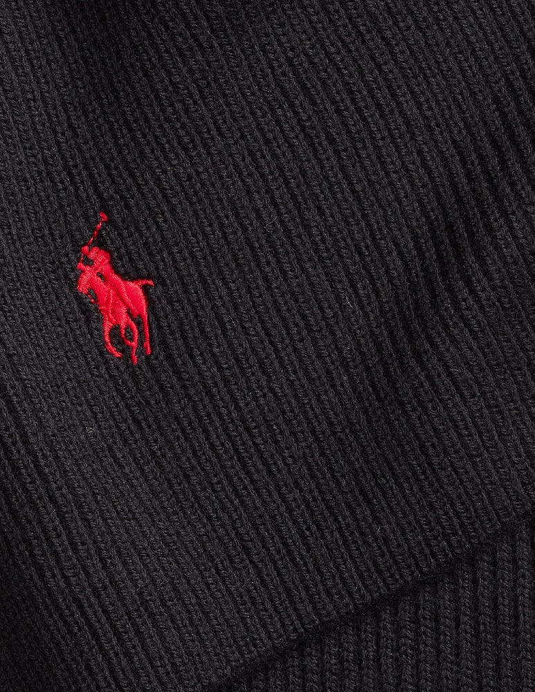 Polo Ralph Lauren Sciarpa a coste con logo - immagine 2 Polo Ralph Lauren Sciarpa a coste con logo - immagine 2