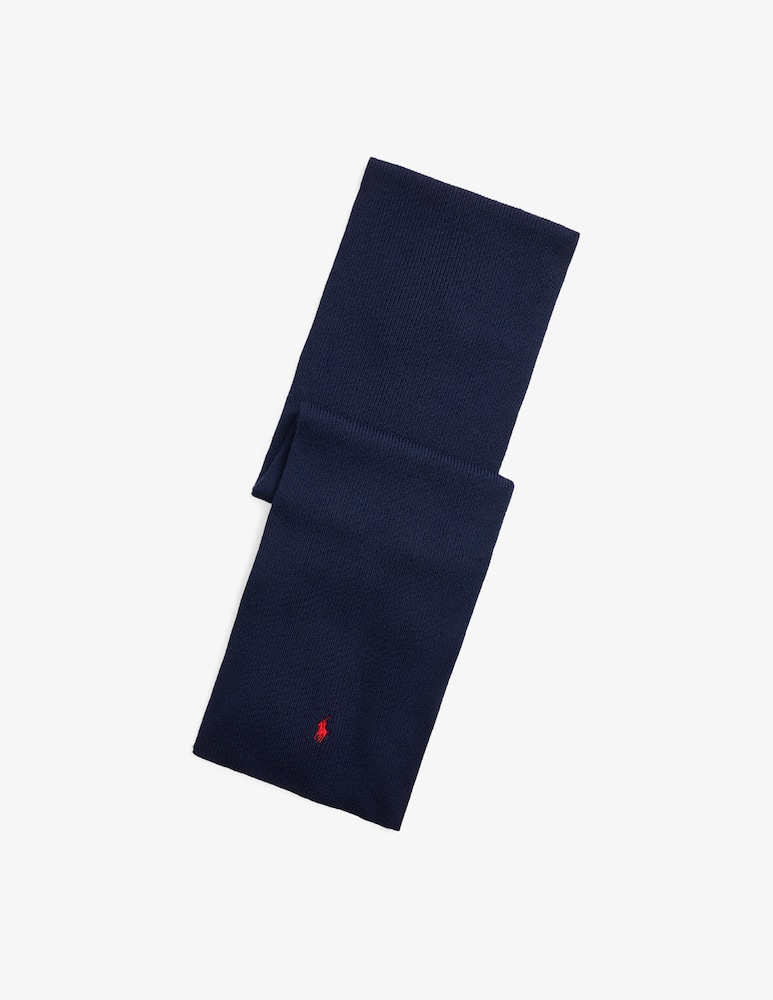 Polo Ralph Lauren Sciarpa a coste con logo - immagine 1 Polo Ralph Lauren Sciarpa a coste con logo - immagine 1