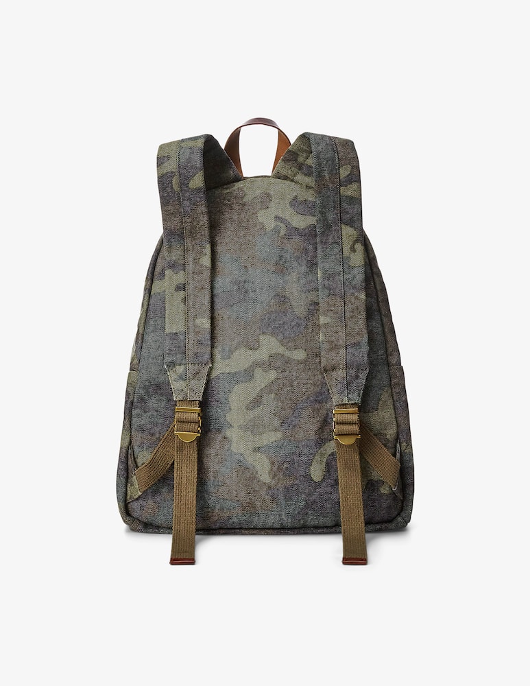 rinascente Polo Ralph Lauren Zaino camu in pelle - Verde