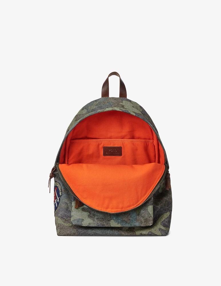 rinascente Polo Ralph Lauren Zaino camu in pelle - Verde