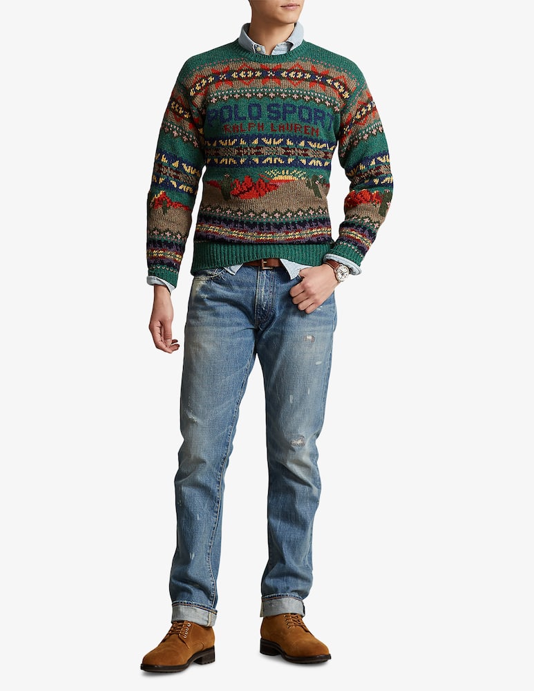 rinascente Polo Ralph Lauren Pantaloni varik paint 