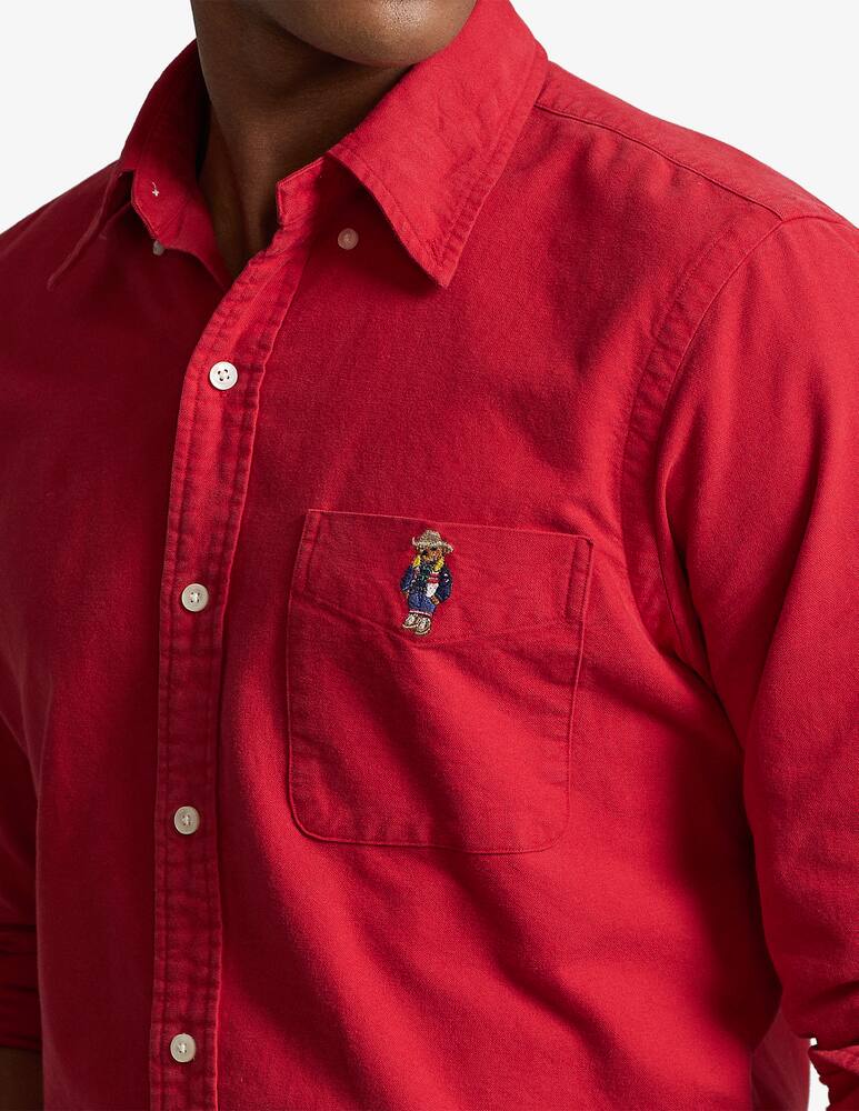 rinascente Polo Ralph Lauren Camicia bd cust oxford bear - Rosso